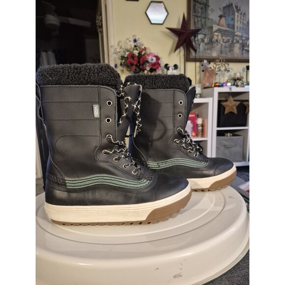 Vans Standard Mid Snow MTE Black Multi Women\'s size 7.5 Winter Water Cozy M Sz 6 main image 7